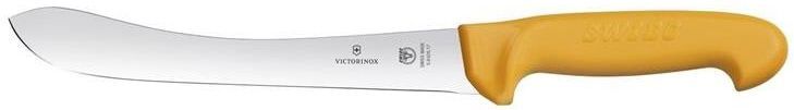 Нож Victorinox Swibo (5.8426.21) стальной для забоя/разделки лезв.210мм прямая заточка оранжевый