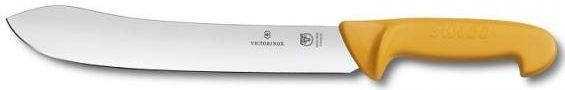 Нож Victorinox Swibo (5.8436.25) стальной для забоя/разделки лезв.250мм прямая заточка оранжевый