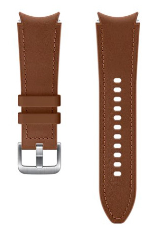 Ремешок Samsung Galaxy Watch Hybrid Leather для Samsung Galaxy Watch 4/4 Classic песочно-бежевый (ET-SHR88SAEGRU)