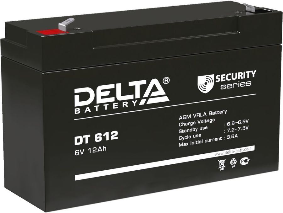 Батарея для ИБП Delta DT 612 6В 12Ач