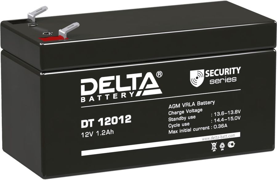Батарея для ИБП Delta DT 12012 12В 1.2Ач