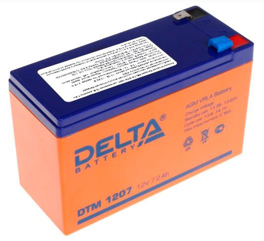 Батарея для ИБП Delta DT 1207 12В 7Ач