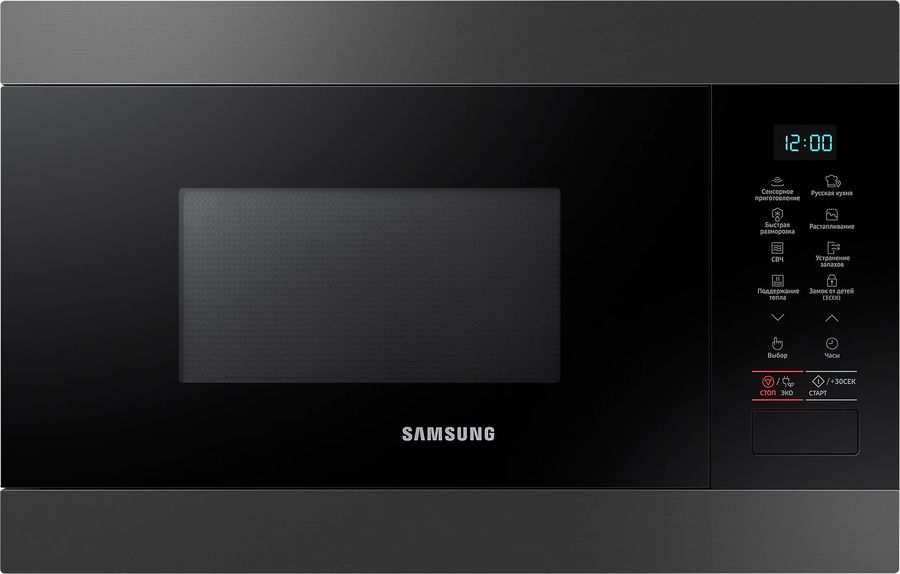 Микроволновая печь Samsung MS22M8074AM/BW 22л. 850Вт черный (встраиваемая)