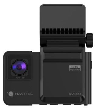 Видеорегистратор Navitel RS2 DUO DVR черный 2Mpix 1080x1920 1080p 136гр. NTK96675