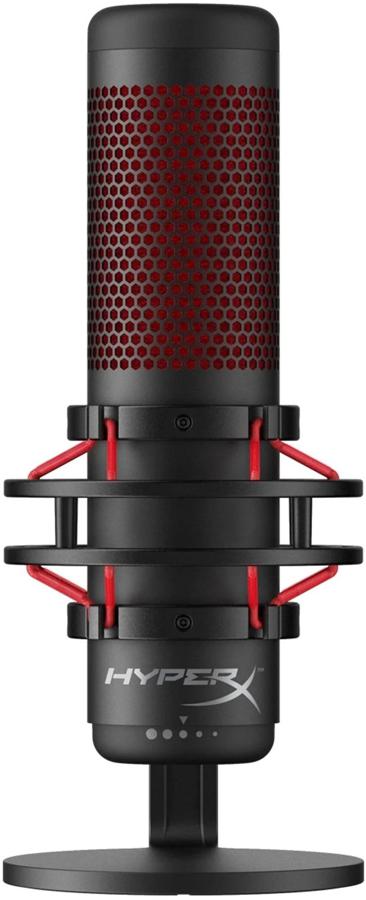 Микрофон проводной HyperX QuadCast 3м черный