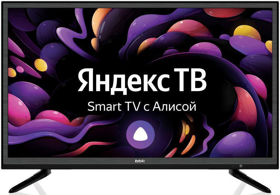 Телевизор LED BBK 23.6" 24LEX-7289/TS2C Яндекс.ТВ черный HD 60Hz DVB-T2 DVB-C DVB-S2 USB WiFi Smart TV (RUS)