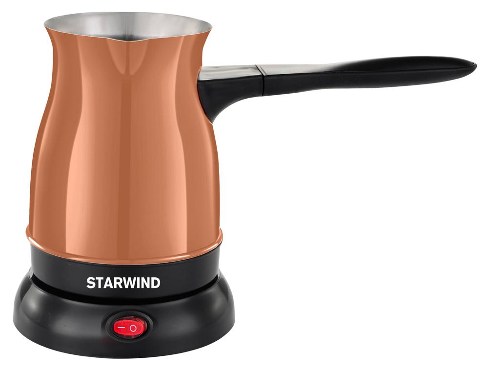 Кофеварка Электрическая турка Starwind STG6055 600Вт медный/черный