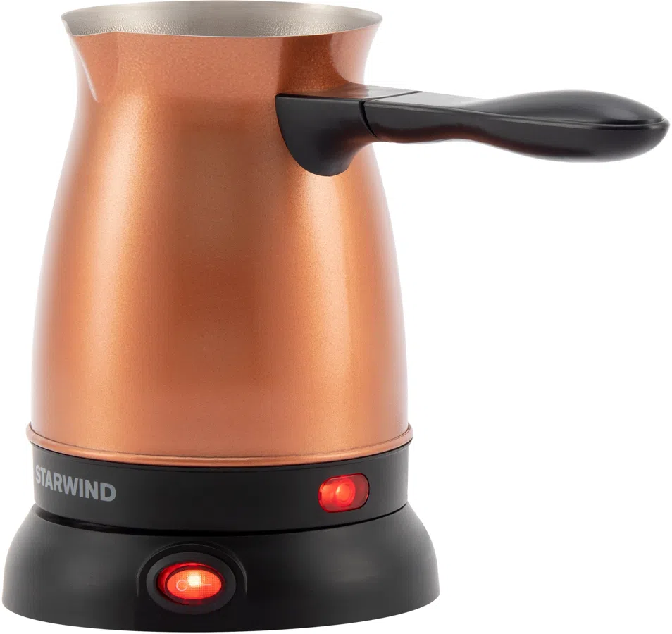Кофеварка Электрическая турка Starwind STG6055 600Вт медный/черный