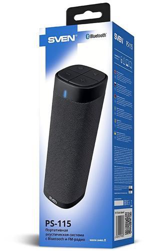 115 ps. Колонки Sven PS-115. Колонка Sven PS-115 Black. Sven PS-115 (черный). Sven PS-115 10 Вт.