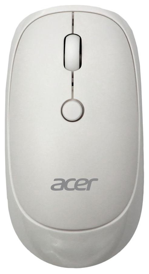 Мышь Acer OMR138 белый оптическая (1600dpi) беспроводная USB (3but)