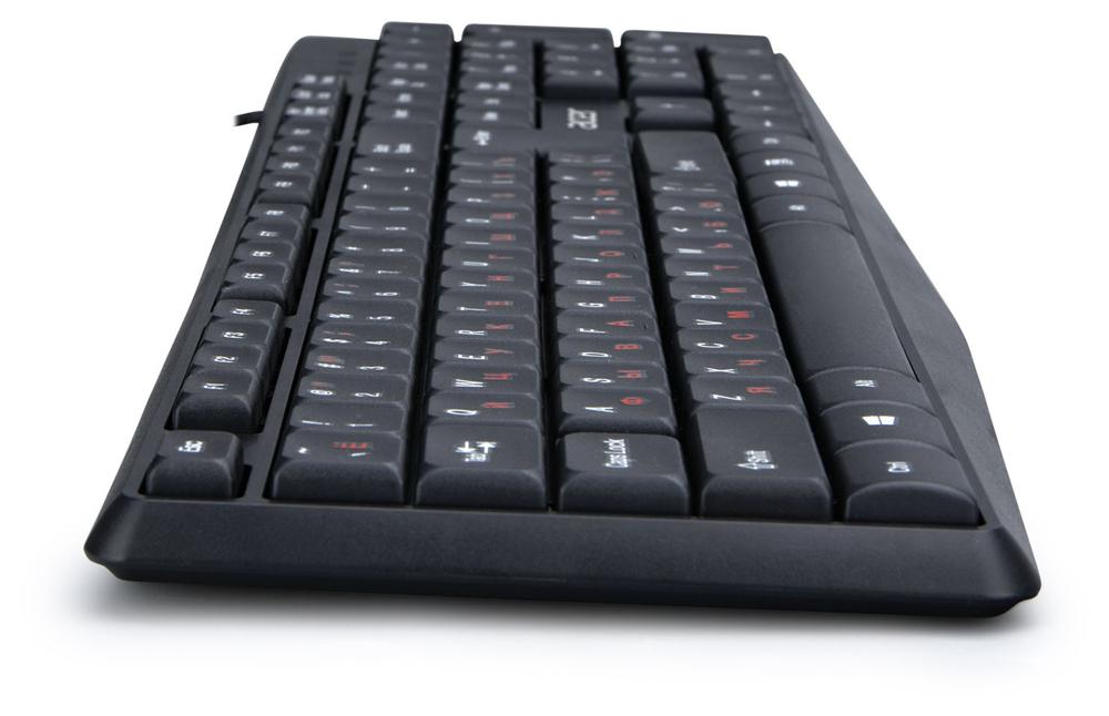 Клавиатура + мышь Acer OMW141 клав:черный мышь:черный USB (ZL.MCEEE.01M)
