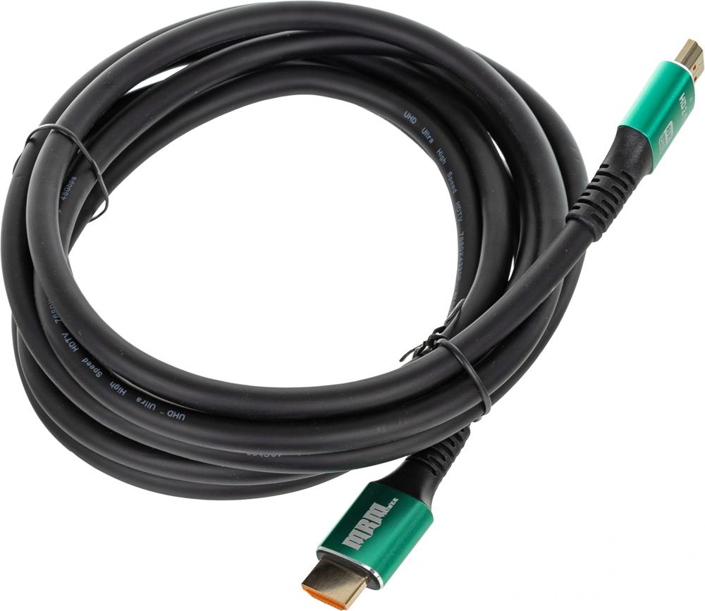Кабель соединительный аудио-видео Premier 12392 HDMI (m)/HDMI (m) 3м. позолоч.конт. черный (012392)