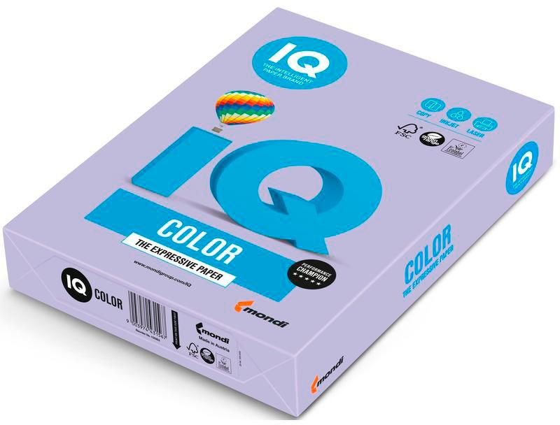Бумага IQ Color LA12 A4/80г/м2/500л./бледно-лиловый