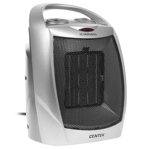 Тепловентилятор Centek CT-6020 1500Вт серый/черный