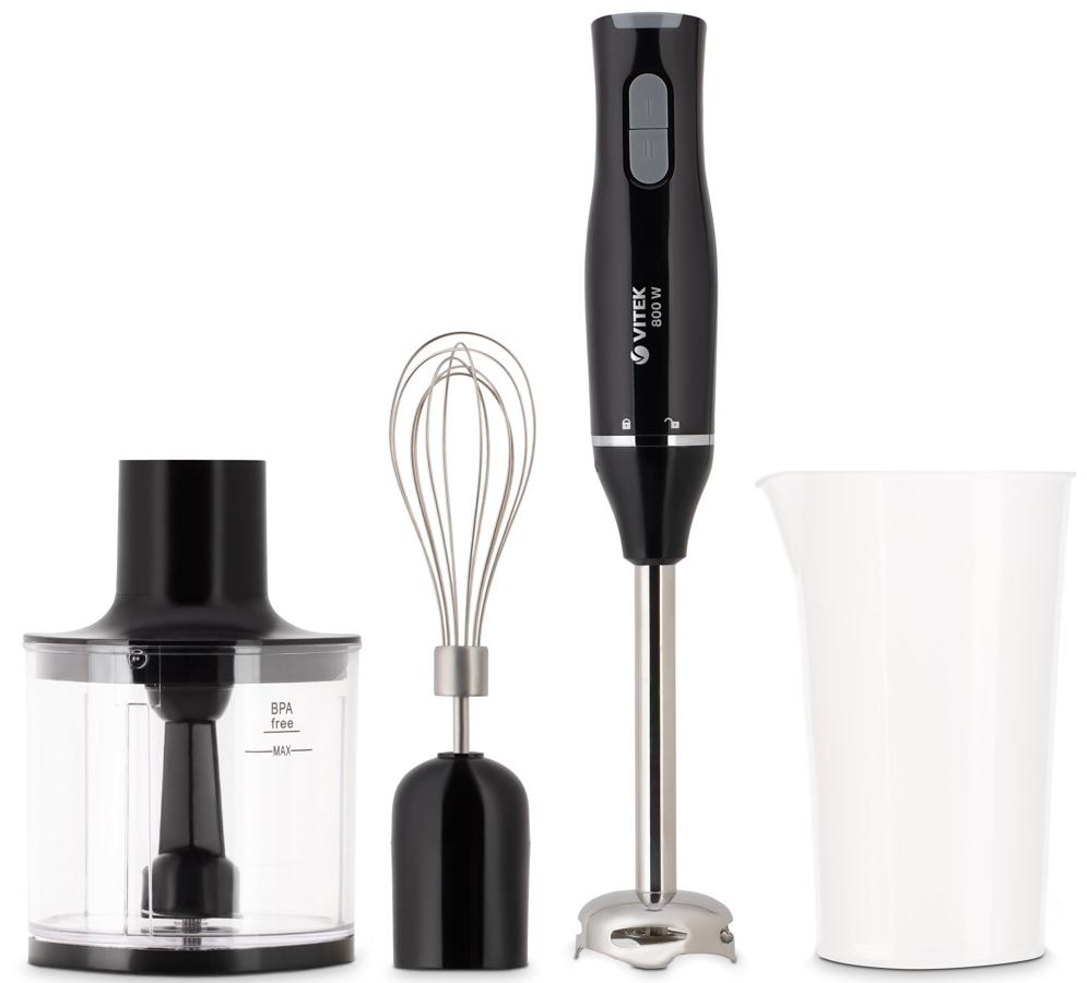 Блендер погружной Vitek VT-3424 800Вт черный