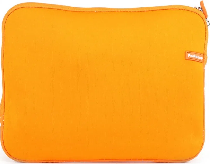 Чехол для ноутбука 12" Portcase KNP-12 OR оранжевый неопрен