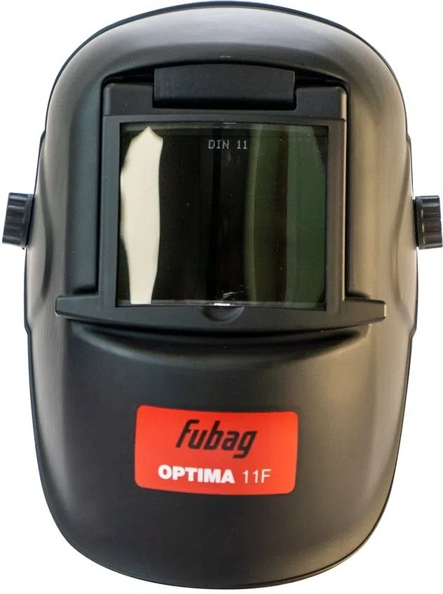 Маска сварщика Fubag Flip-Flap Optima 11F филь.:стекло см.экр.110x90мм черный (41101)