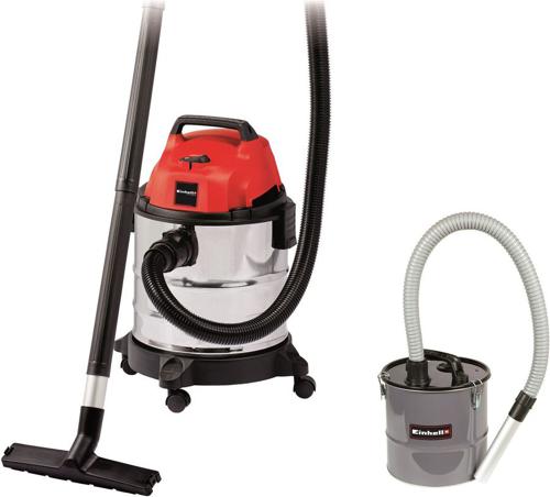Строительный пылесос Einhell TC-VC 1820 S Kit 1250Вт (уборка: сухая/влажная) серебристый