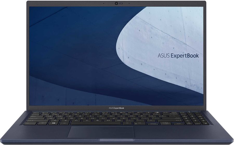 Ноутбук Asus Expertbook B1500CEAE-EJ3204X Core i5 1135G7 8Gb SSD512Gb Intel Iris Xe graphics 15.6" IPS FHD (1920x1080) Windows 11 Professional black WiFi BT Cam Bag