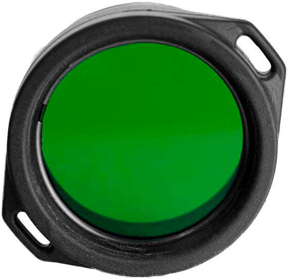 Фильтр для фонарей Armytek AF-39 Predator/Viking зеленый/черный d39мм (A006FPV)
