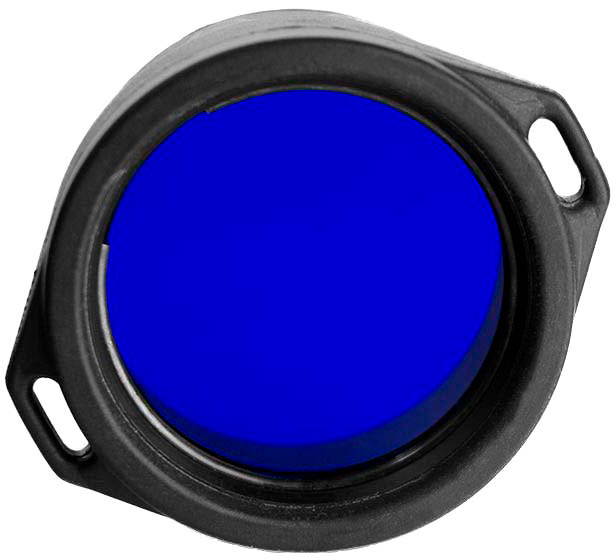 Фильтр для фонарей Armytek AF-39 Predator/Viking синий/черный d39мм (A026FPV)