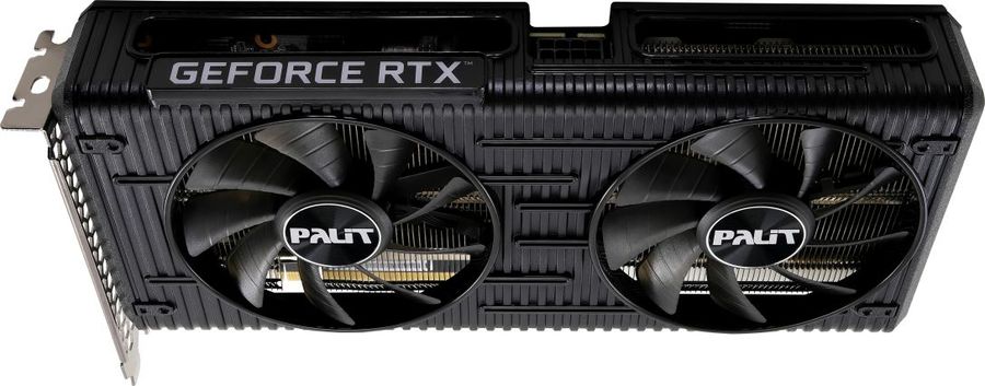 Видеокарта Palit PCI-E 4.0 PA-RTX3050 DUAL OC NVIDIA GeForce RTX 3050 8192Mb 128 GDDR6 1552/14000 HDMIx1 DPx3 HDCP Ret
