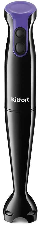 Блендер погружной Kitfort КТ-3040-1 400Вт черный/фиолетовый