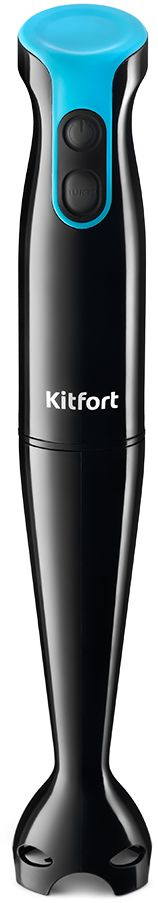 Блендер погружной Kitfort КТ-3040-3 400Вт черный/бирюзовый