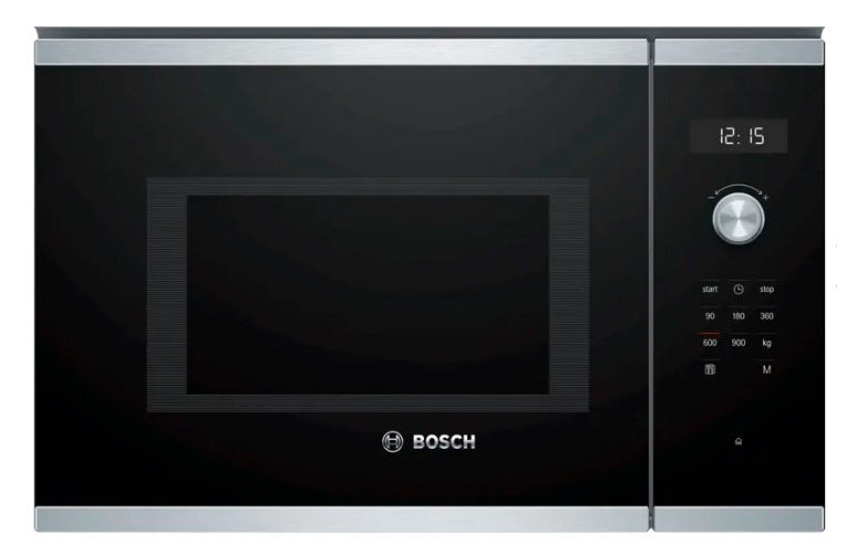 Микроволновая печь Bosch BFL554MS0 25л. 900Вт нержавеющая сталь/черный (встраиваемая)