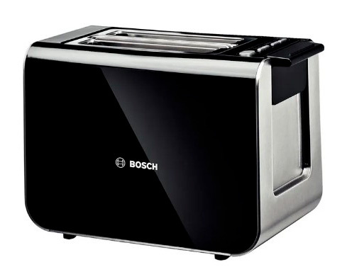 Тостер Bosch TAT8613 860Вт черный