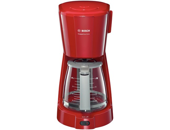 Кофеварка капельная Bosch TKA3A034 1100Вт красный