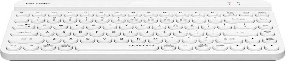Клавиатура A4Tech Fstyler FBK30 белый USB беспроводная BT/Radio slim Multimedia (FBK30 WHITE)