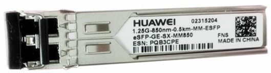 Трансивер Huawei ESFP-GE-SX-MM850 02315204 Optical eSFP GE Multi-mode 850nm 0.55km LC 02315204