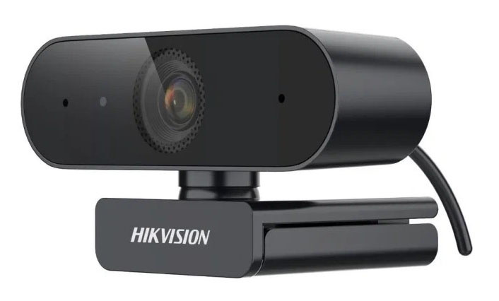 Камера Web Hikvision DS-U02P черный 2Mpix USB2.0 с микрофоном