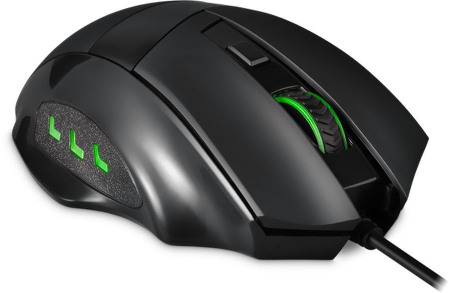 Мышь Redragon Phaser черный оптическая (3200dpi) USB для ноутбука (5but)