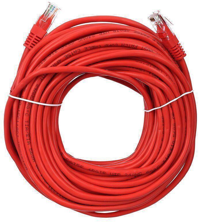 Патч-корд Premier ANP511_20M_R UTP 4 пары cat5E CCA molded 20м красный outdoor RJ-45 (m)-RJ-45 (m)