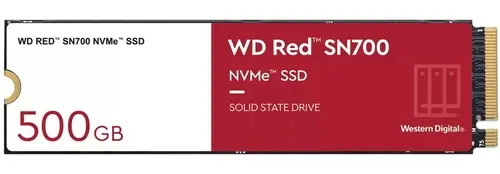 Накопитель SSD WD Original PCIe 3.0 x4 500GB WDS500G1R0C Red SN700 M.2 2280