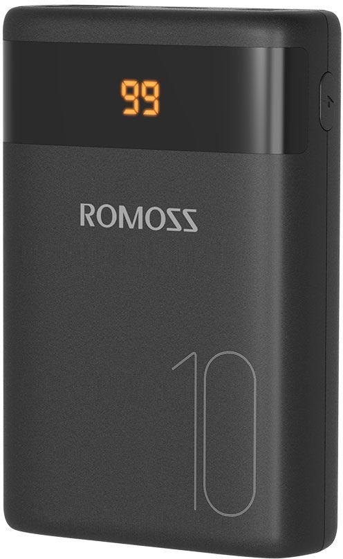 Мобильный аккумулятор Romoss Ares 10 10000mAh 1A черный