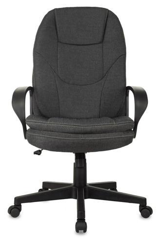 Кресло руководителя Бюрократ CH-868LT Fabric серый 38-417 крестов. пластик