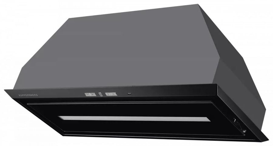 Вытяжка встраиваемая Kuppersberg Inbox 73 B черный управление: кнопочное (1 мотор)