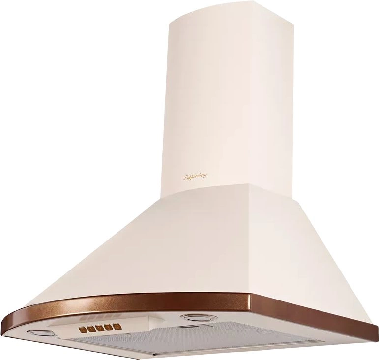 Вытяжка каминная Kuppersberg Bona 60 C бежевый/бронза управление: кнопочное (1 мотор)