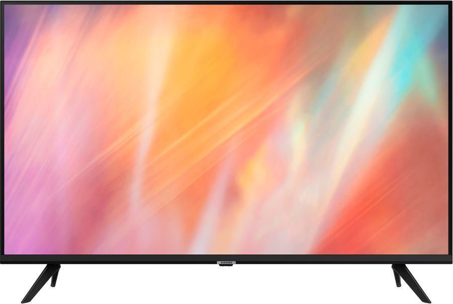 Телевизор LED Samsung 43" UE43AU7002UXRU 7 черный Ultra HD 60Hz DVB-T2 DVB-C DVB-S2 USB WiFi Smart TV (RUS)