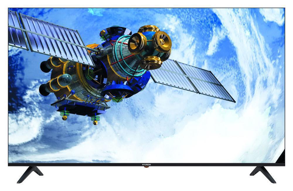 Телевизор LED Hyundai 65" H-LED65GU7001 Салют ТВ Frameless черный 4K Ultra HD 60Hz DVB-T DVB-T2 DVB-C DVB-S DVB-S2 WiFi Smart TV (RUS)