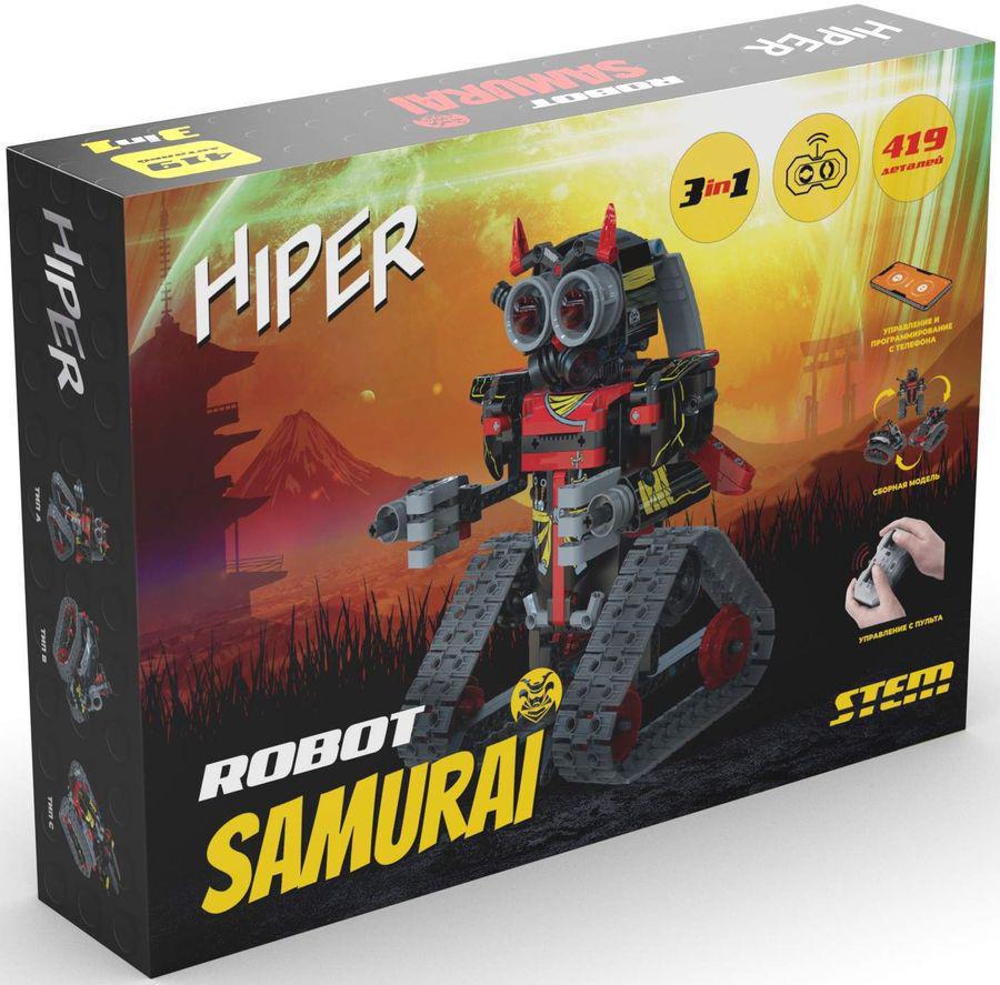 Конструктор радиоуправляемый Hiper Robot Samurai пластик красный/черный  (HBB-0031) (от 6 лет) - 1697572 - купить в компьютерном магазине eXtreme  Computers. Цена, характеристики.