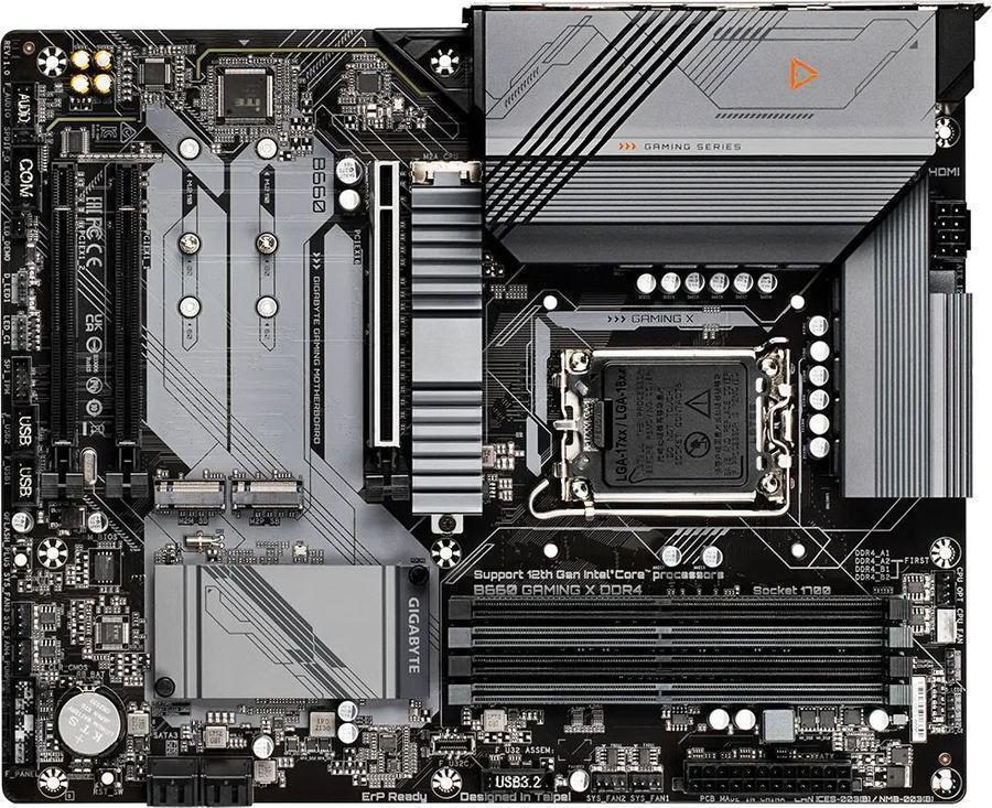 Материнская плата Gigabyte B660 GAMING X DDR4 Soc-1700 Intel B660 4xDDR4 ATX AC`97 8ch(7.1) 2.5Gg RAID+HDMI+DP