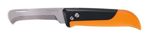 Нож садовый Fiskars K80 малый черный/оранжевый (1062819)