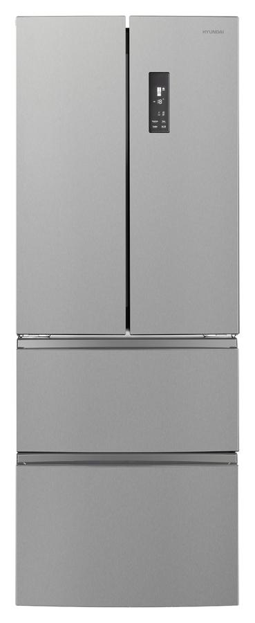 Холодильник Hyundai CM4045FIX 3-хкамерн. нержавеющая сталь инвертер