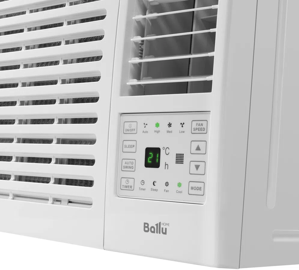 Кондиционер оконный Ballu Wind cool BWC-07 AC белый