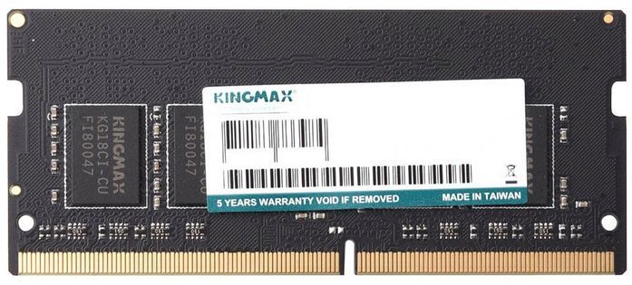 Память DDR4 16Gb 2666MHz Kingmax KM-SD4-2666-16GS OEM PC4-21300 CL19 SO-DIMM 260-pin 1.2В dual rank OEM
