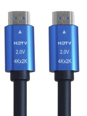 Кабель аудио-видео Premier 11238 HDMI (m)/HDMI (m) 15м. позолоч.конт. черный